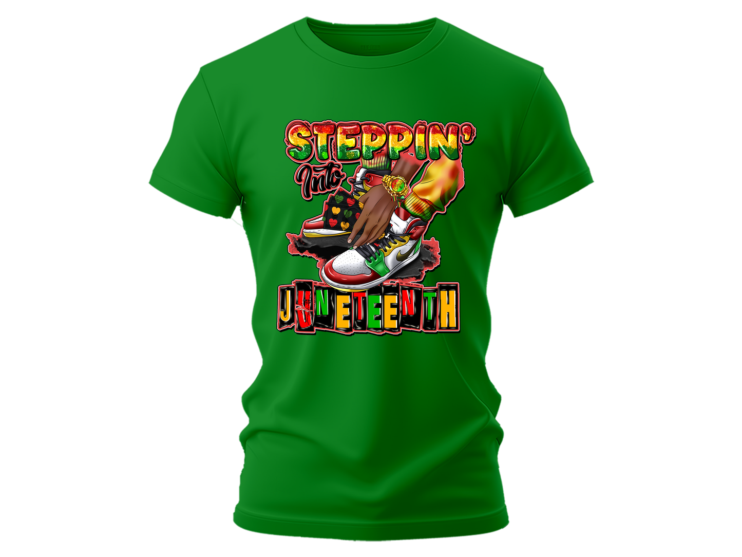 JUNETEENTH STEPPIN TEE