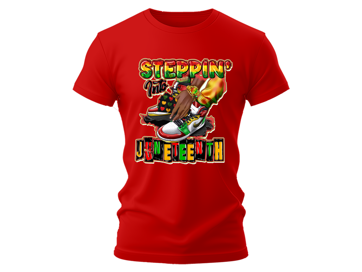 JUNETEENTH STEPPIN TEE