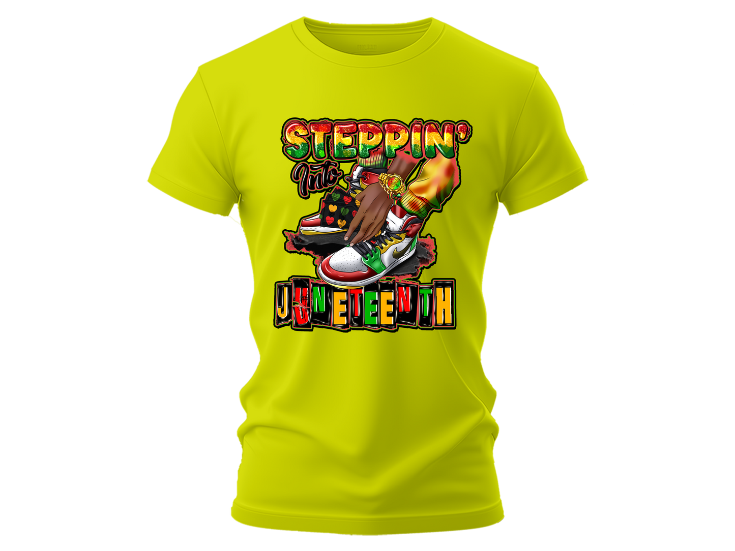 JUNETEENTH STEPPIN TEE