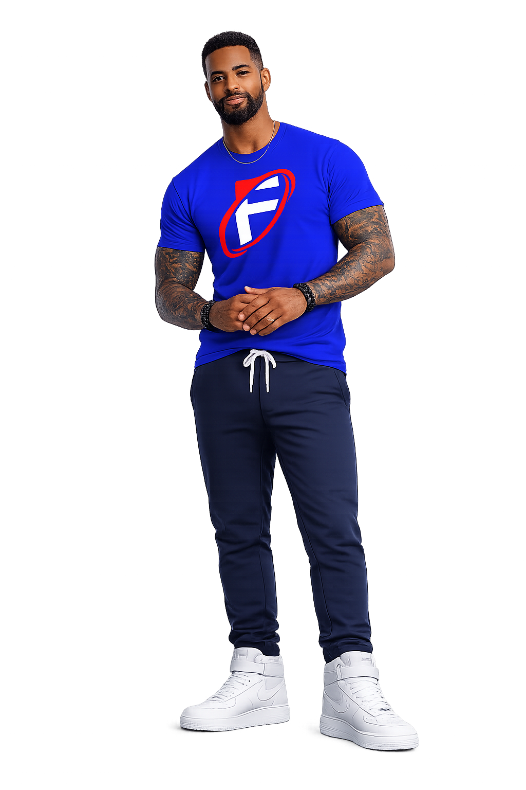 FOCUS APPAREL™ Royal Blue Energy Shirt