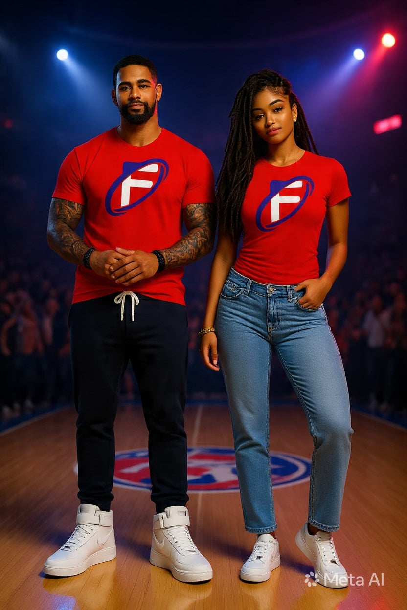 FOCUS APPAREL™ Red Fire Energy Shirt