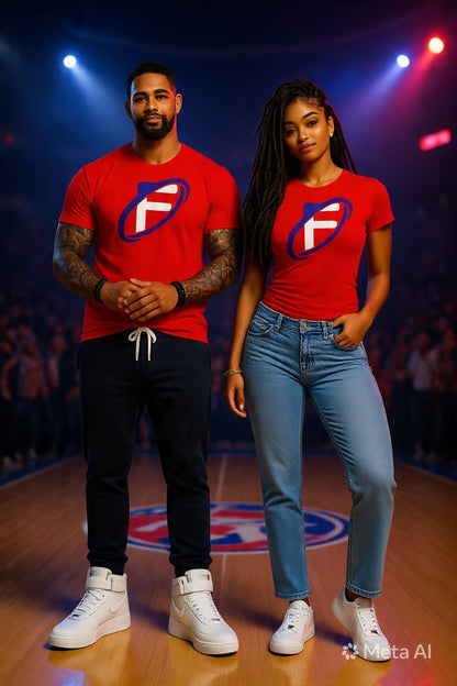 FOCUS APPAREL™ Red Fire Energy Shirt