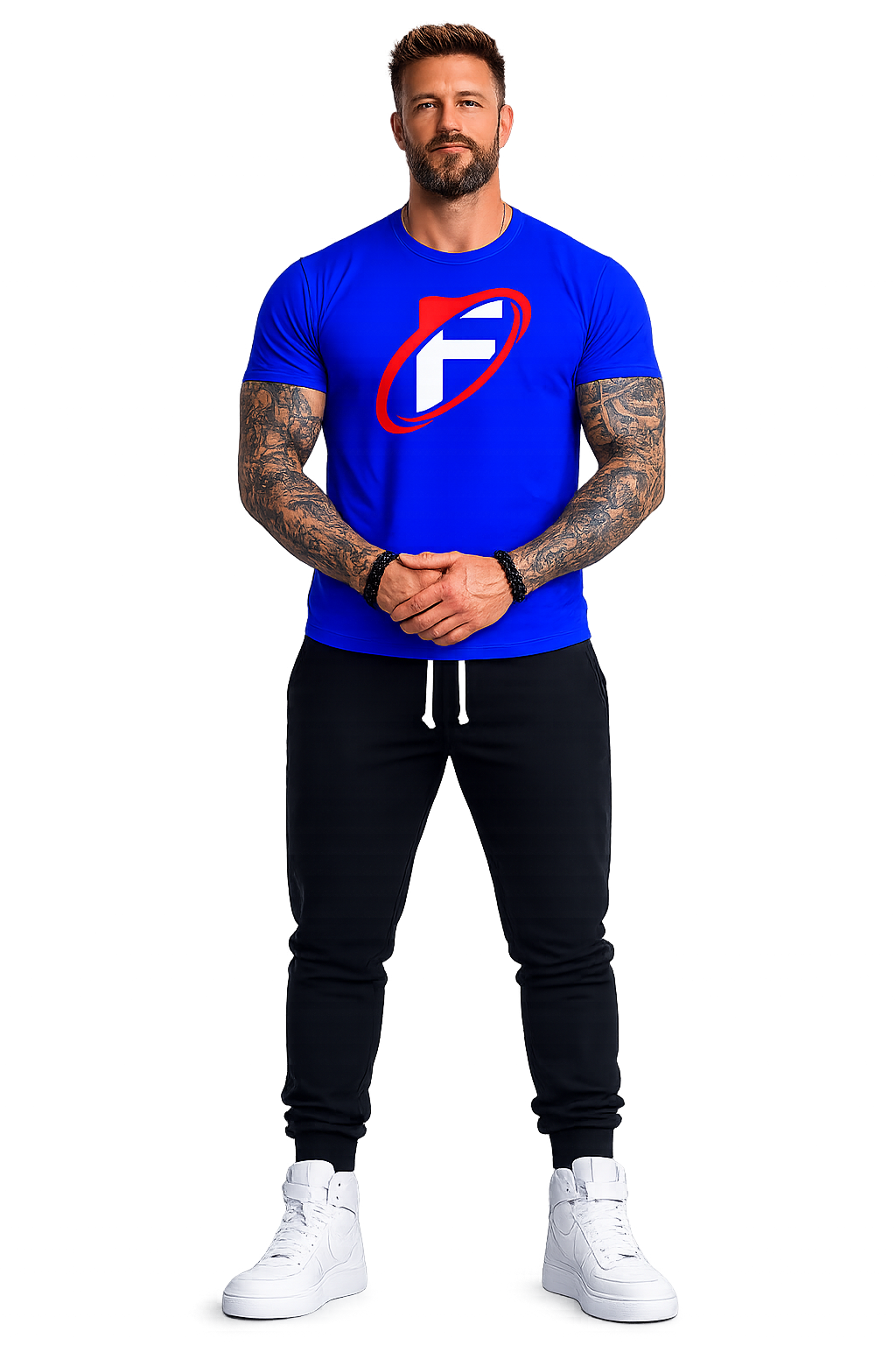 FOCUS APPAREL™ Royal Blue Energy Shirt