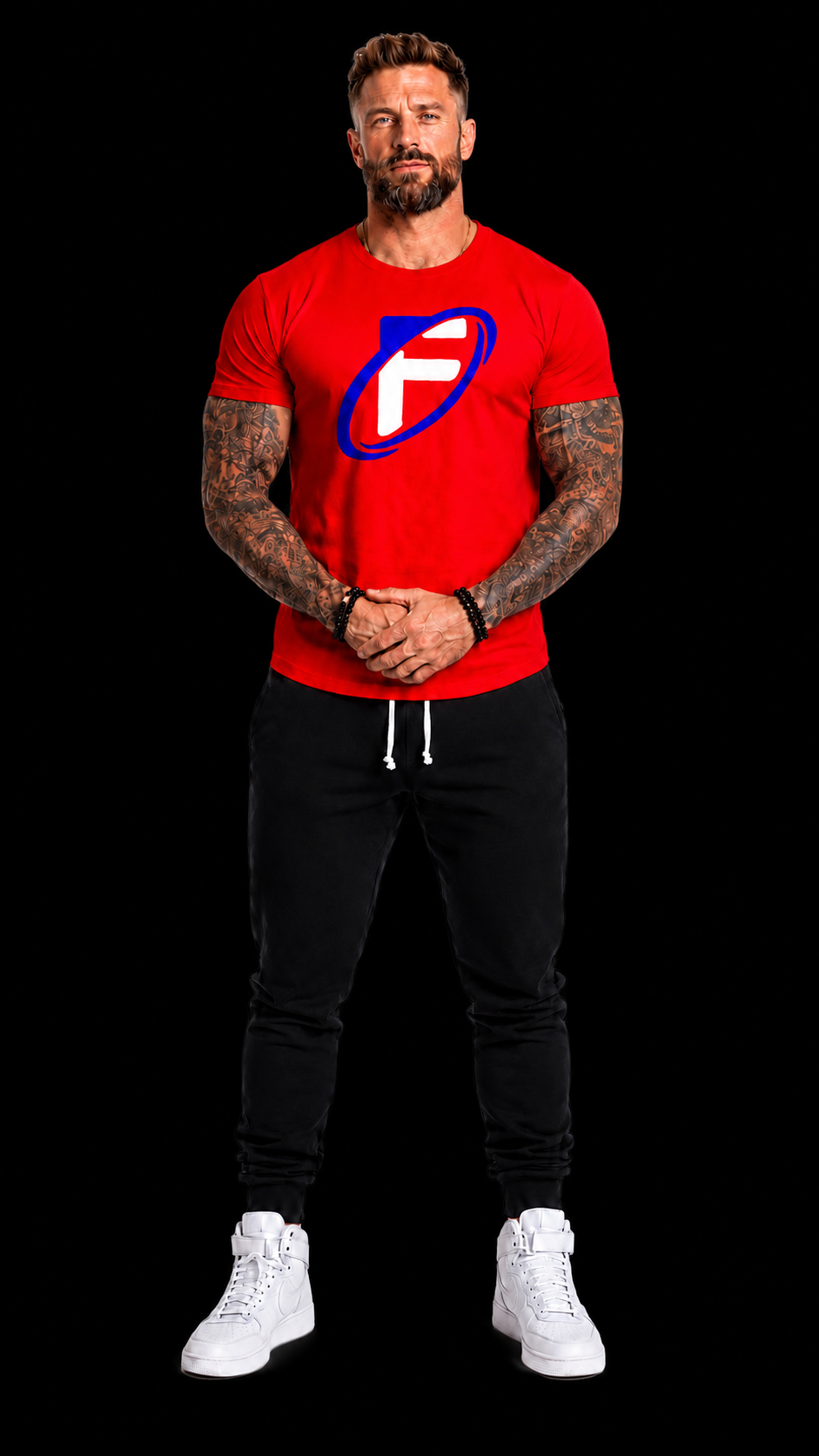 FOCUS APPAREL™ Red Fire Energy Shirt